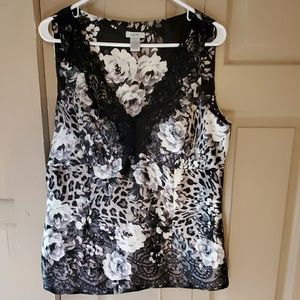Nwot Cache silk blouse